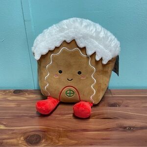 Gingerbread house Plush with Red Feet spark create imagine brand new